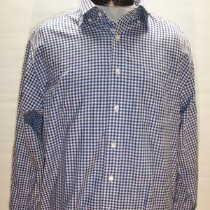 VINEYARD VINES Mens Large L "Murray" Plaid long sl